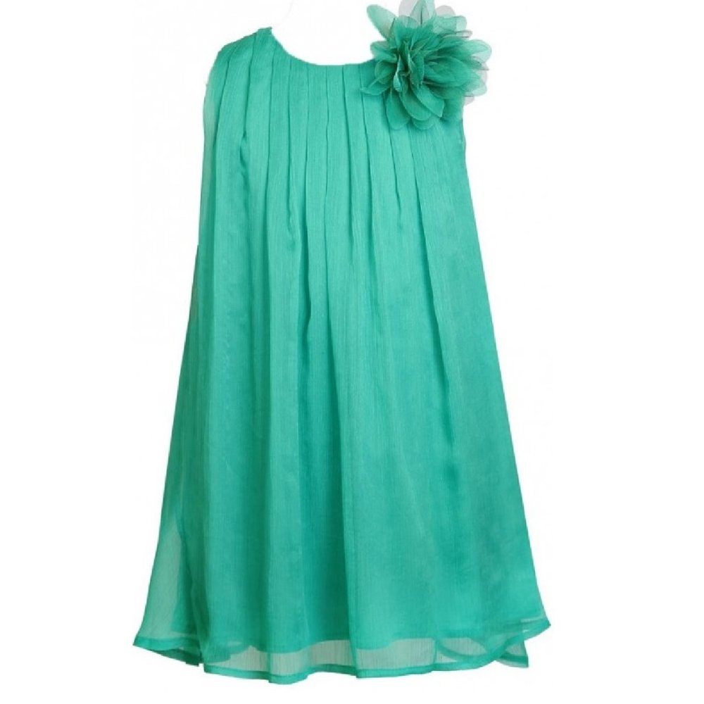 Baby Girls Infant Chiffon Sleeveless Party Summer Relax Flower Girl Dress size 2